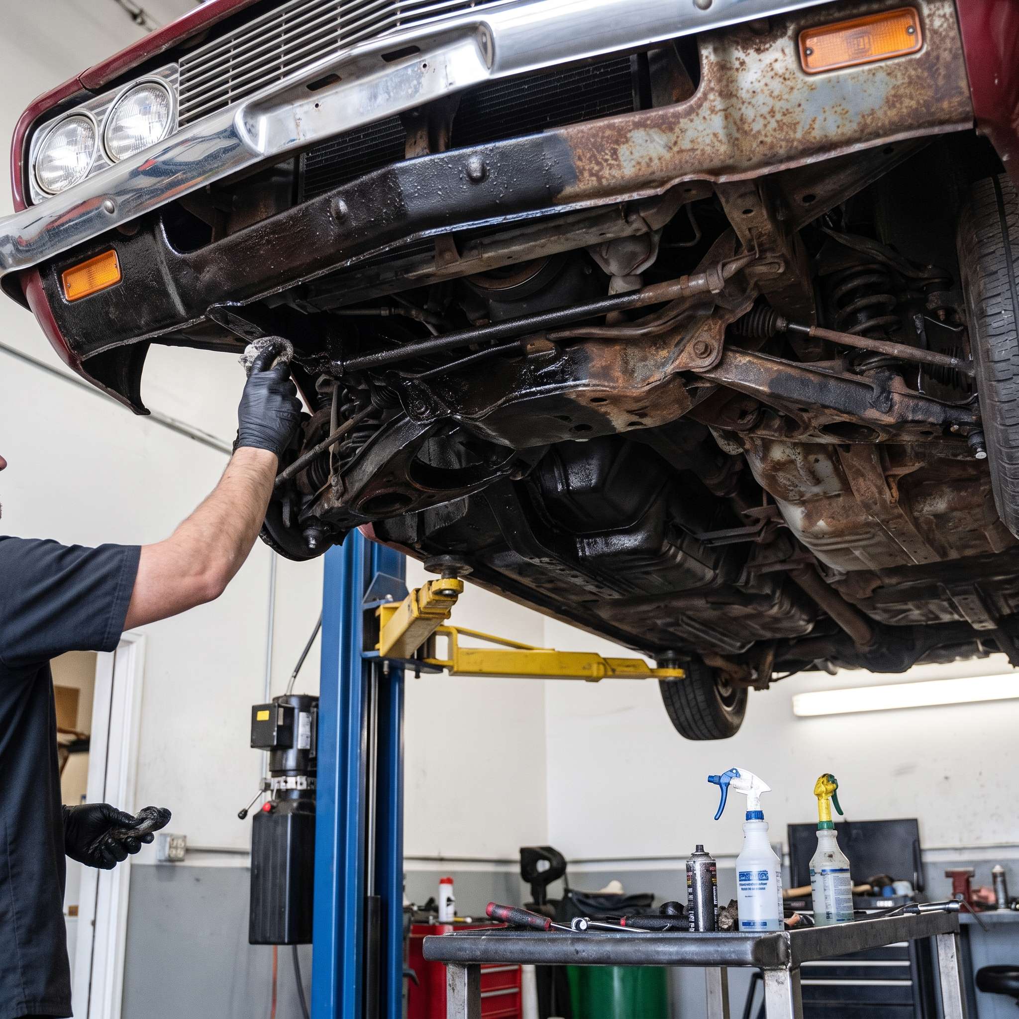 Rust Treatment & Protective Coating